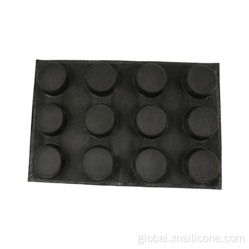 French Bread Nonstick 12 Buns Silicone Baking Mold